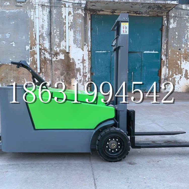 连州市小型电动叉车1吨2吨步行站驾式电瓶堆高充电装卸车液压升降车铲车